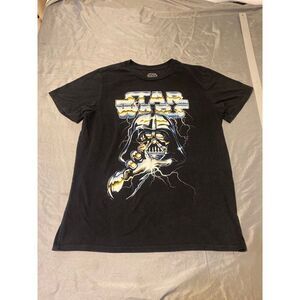 Star Wars Shirt Mens Extra Large Black Darth Vader Force Choke